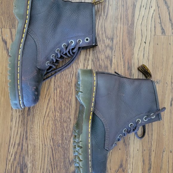 Dr. Martens Steel Toe Safety Shoe Slip Resistant - Women US 9 / Men US 8 - Picture 6 of 7